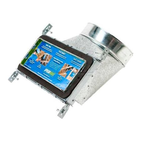 Applied Applications Intl Speedi-Boot 90 Register Vent Boot Adj. Hangers SBS-4127 NB 4in X 12in X 7in SBH-4127 NB